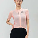 ROAD TO SKY Women's Cycling Short-Sleeved Jersey ¢ò Pink Orange