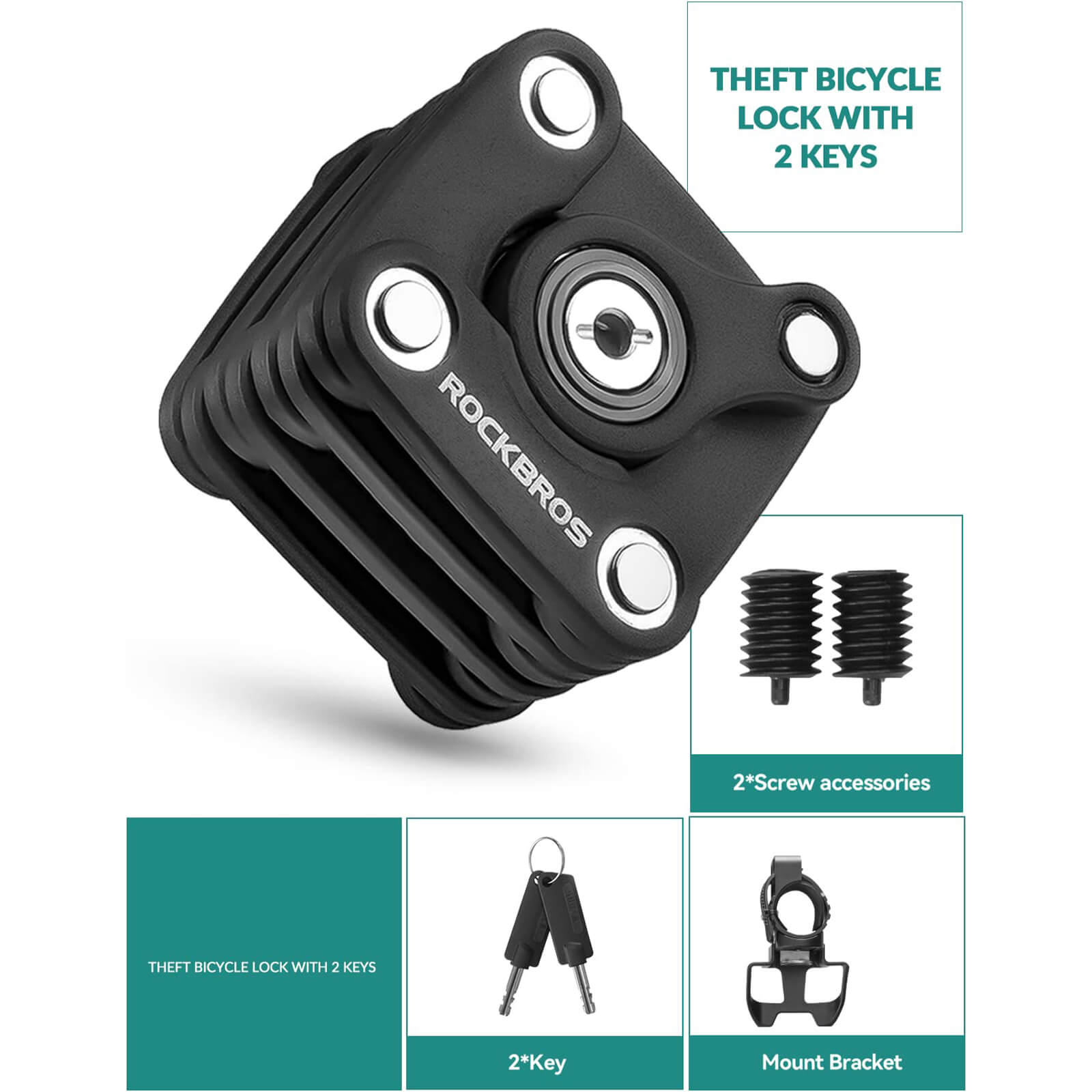 ROCKBROS-Folding-Bike-Lock-