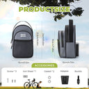 ROCKBROS Front Hanger Bag 1.8L – The Ultimate Storage Upgrade for Your Folding Bike!​ #Color_Grey