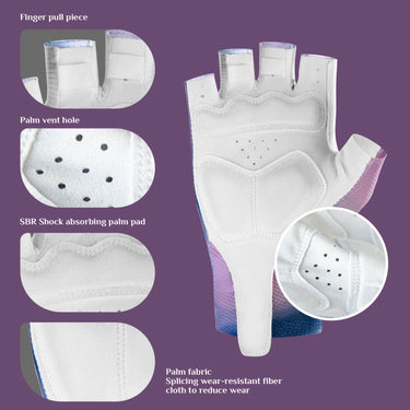 ROCKBROS Women's Half-Finger Cycling Gloves ¨C Ride Comfortably, Grip Confidently! 