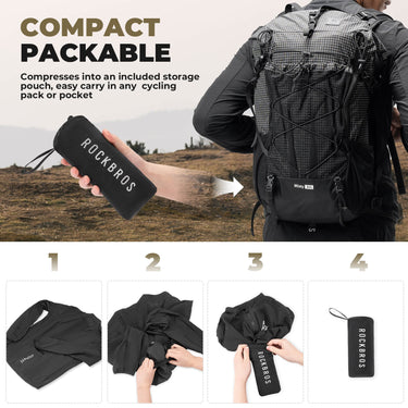 ROCKBROS Long-Sleeve Cycling Windbreaker Jacket – Ultimate Weather Protection!​ 