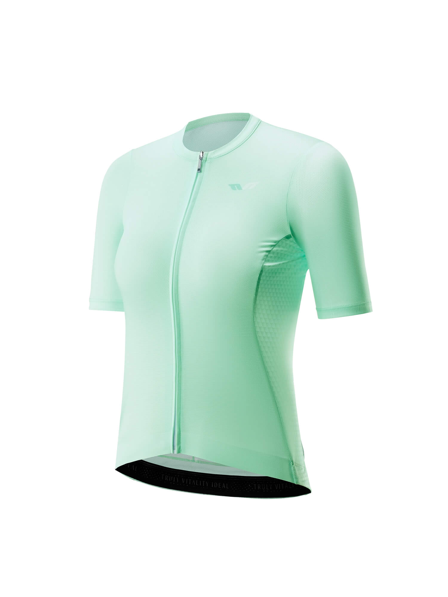 ROCKBROS women's TVI solid color short-sleeve cycling jersey
#Color_Mint Green