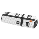 ROCKBROS versatile 2 in 1 bike bag, waterproof handlebar bag with shoulder strap, practical and durable for cycling. #Color_White