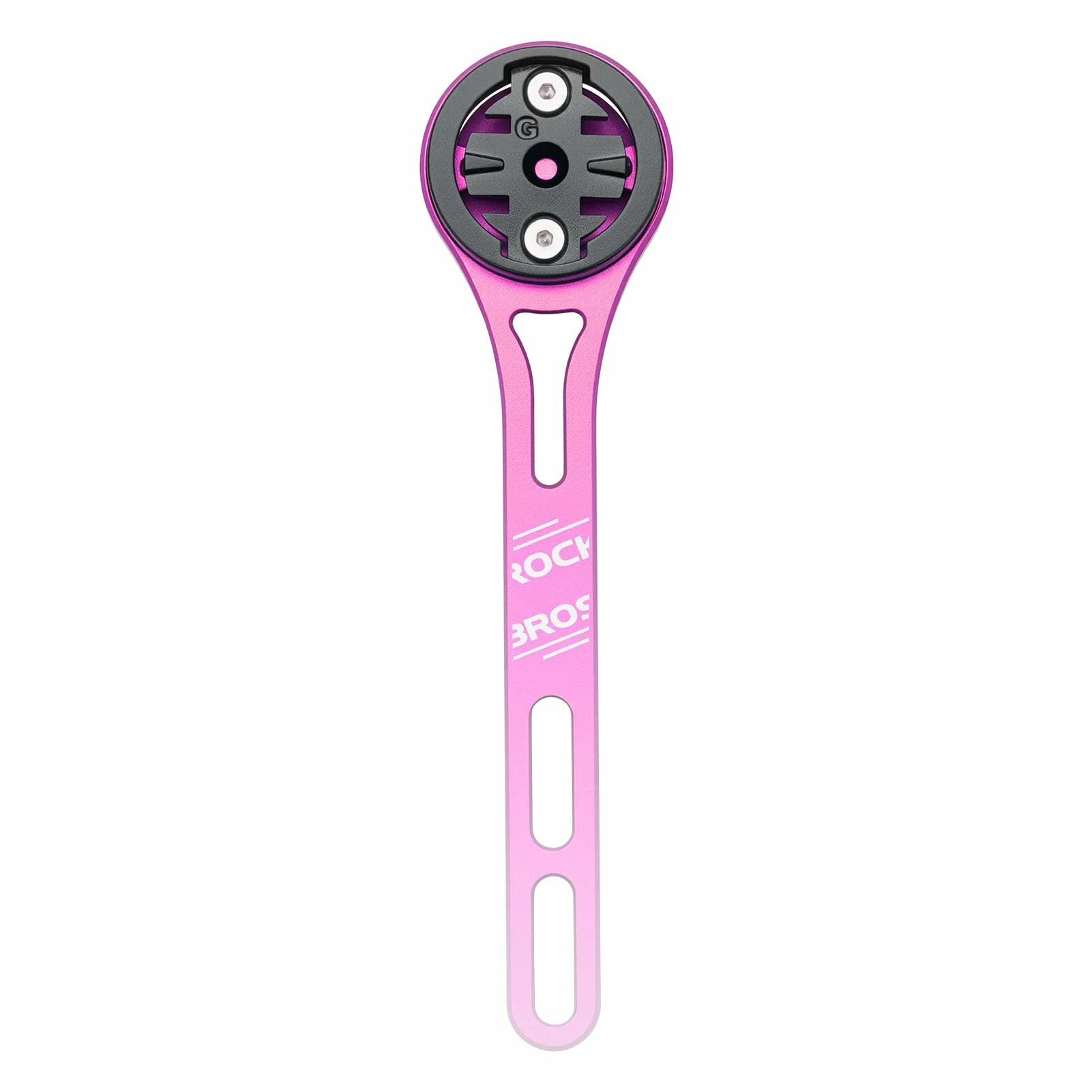 ROCKBROS Bike Aluminum Computer Mount  compatible with Garmin, Wahoo, Bryton, and GoPro - ROCKBROs#color_Pink