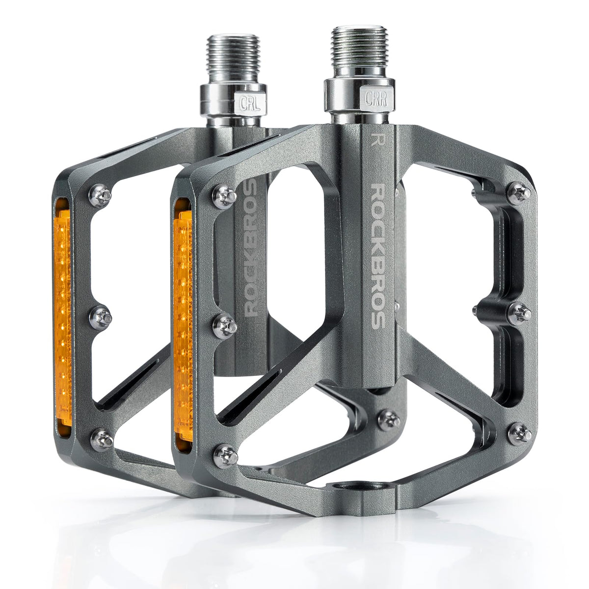 ROCKBROS MTB Pédales de vélo 9/16 en aluminium pour MTB