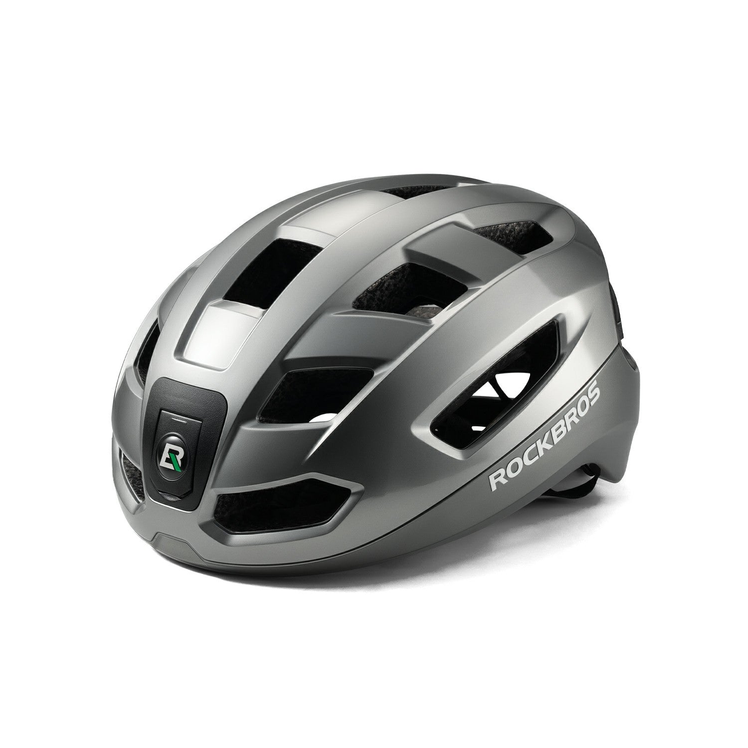 GlowGuard Riding Helmet with Bike Headlight and Tail Light Steering Remote