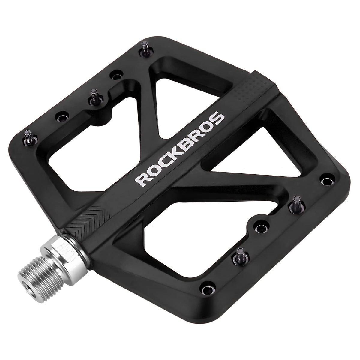 ROCKBROS Mountain Bike Pedals Lightweight Nylon DU Bearing 9/16