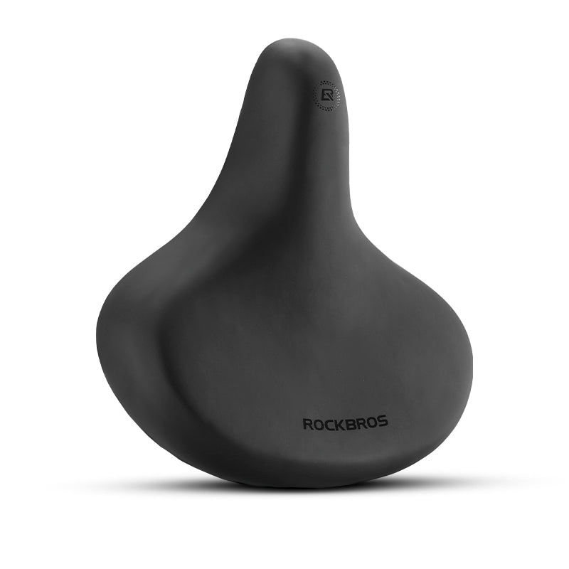 ROCKBROS Comfort Shock Absorption Bike Saddle Soft Wide Seat for Men Women