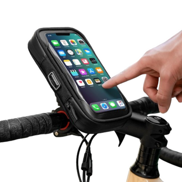 ROCKBROS  Motorcycle Phone Mount Waterproof Handlebar Bag Phones Below 6.8”