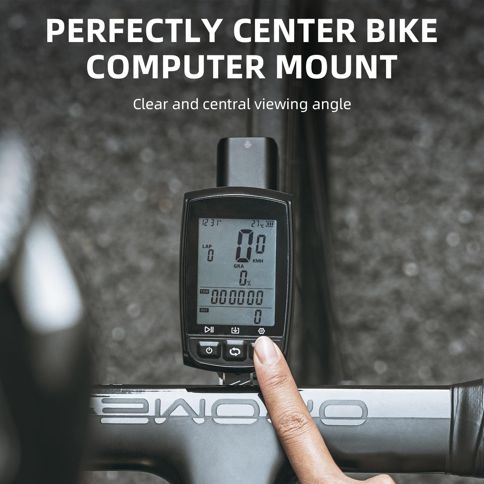 ROCKBROS Bike Aluminum Computer Mount  compatible with Garmin, Wahoo, Bryton, and GoPro - ROCKBROS