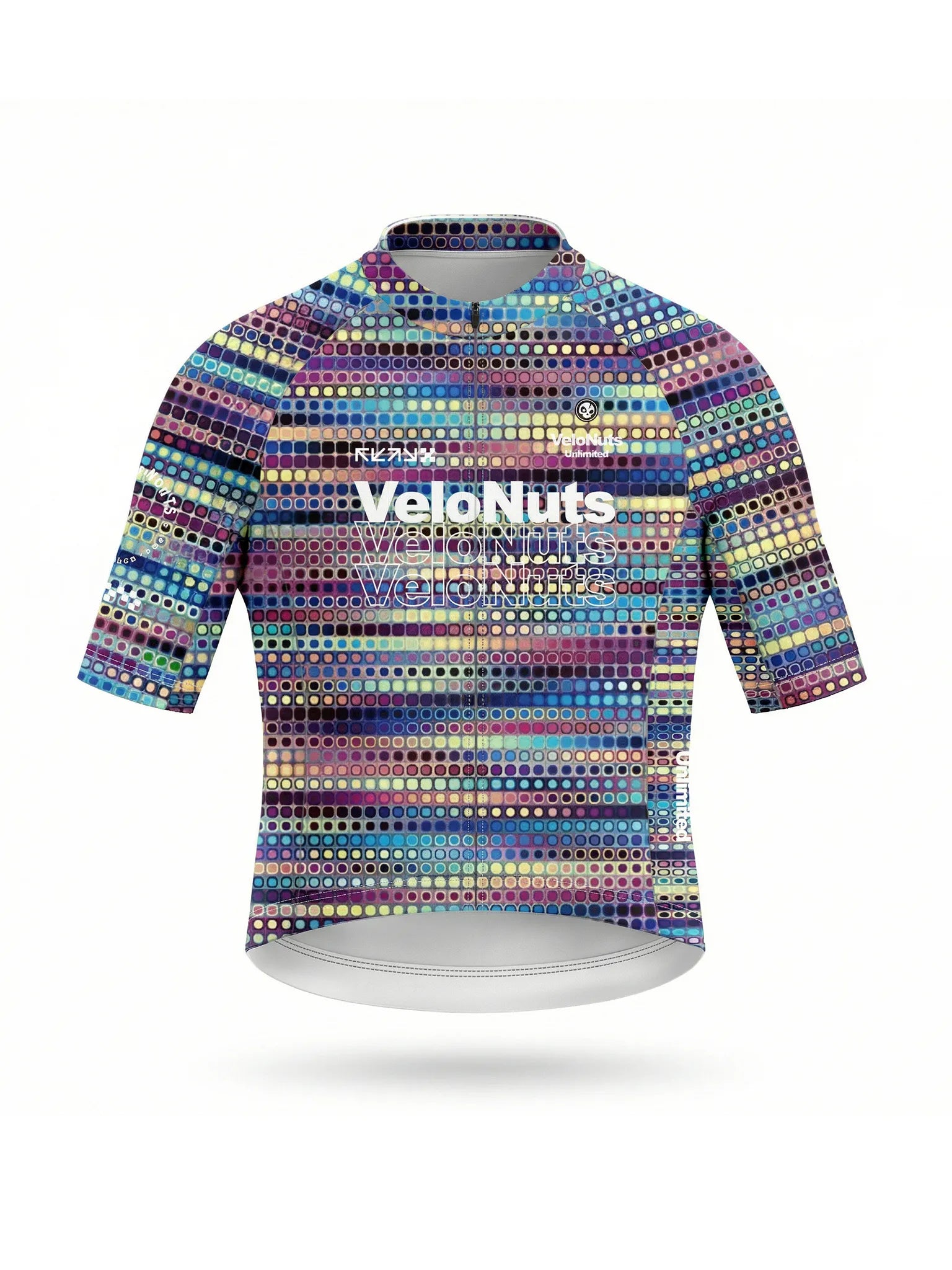 Men's Cycling Jersey Retro Signal#Type_Neon Dotwave