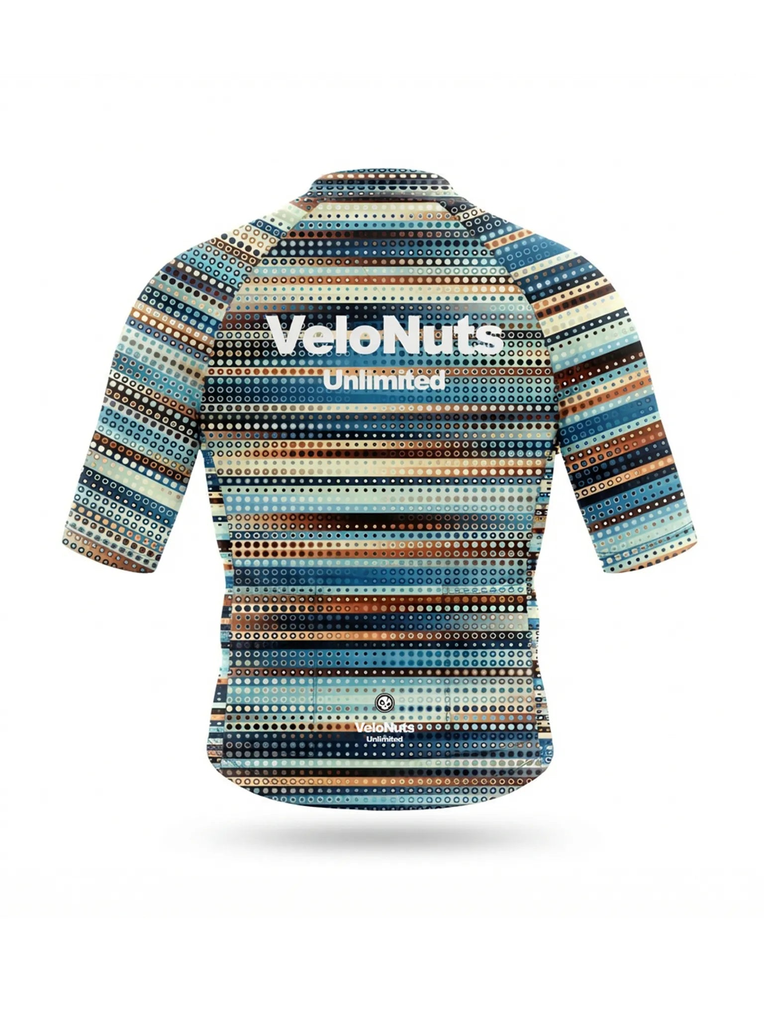 Women's Cycling Jersey Retro Signal#Type_Dotwave Stripe