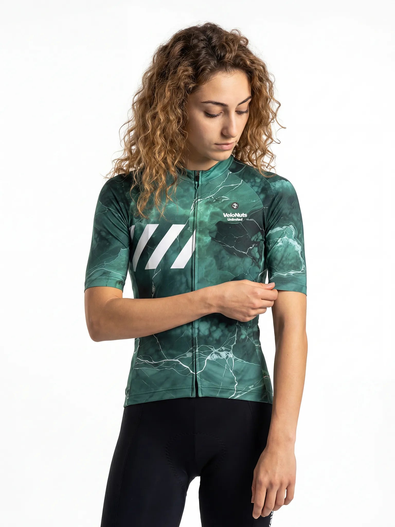 Women's Cycling Jersey Liquid Terrain#Type_Emerald Vein