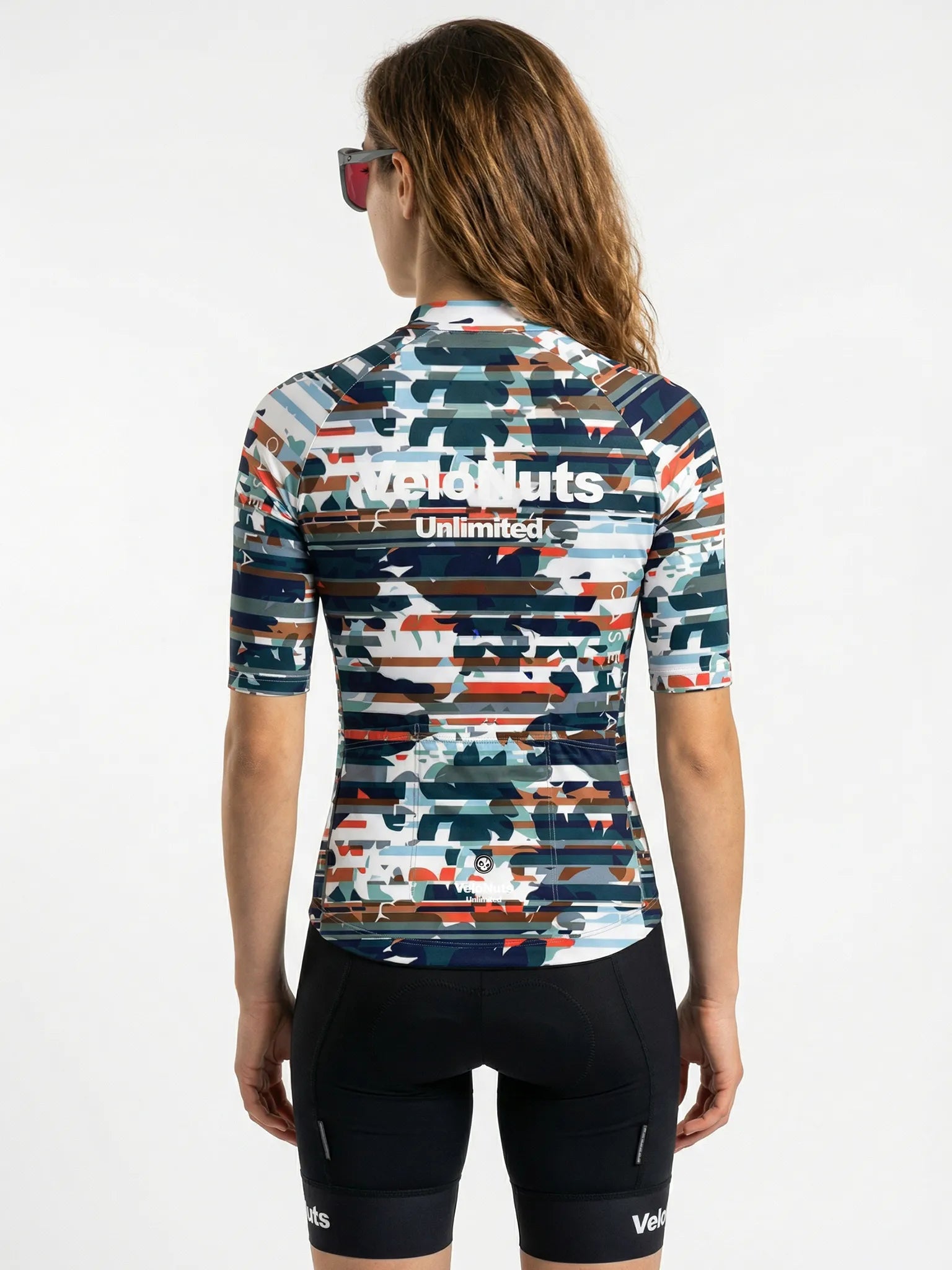 Women's Cycling Jersey Urban Camo#Type_Fragment Camo