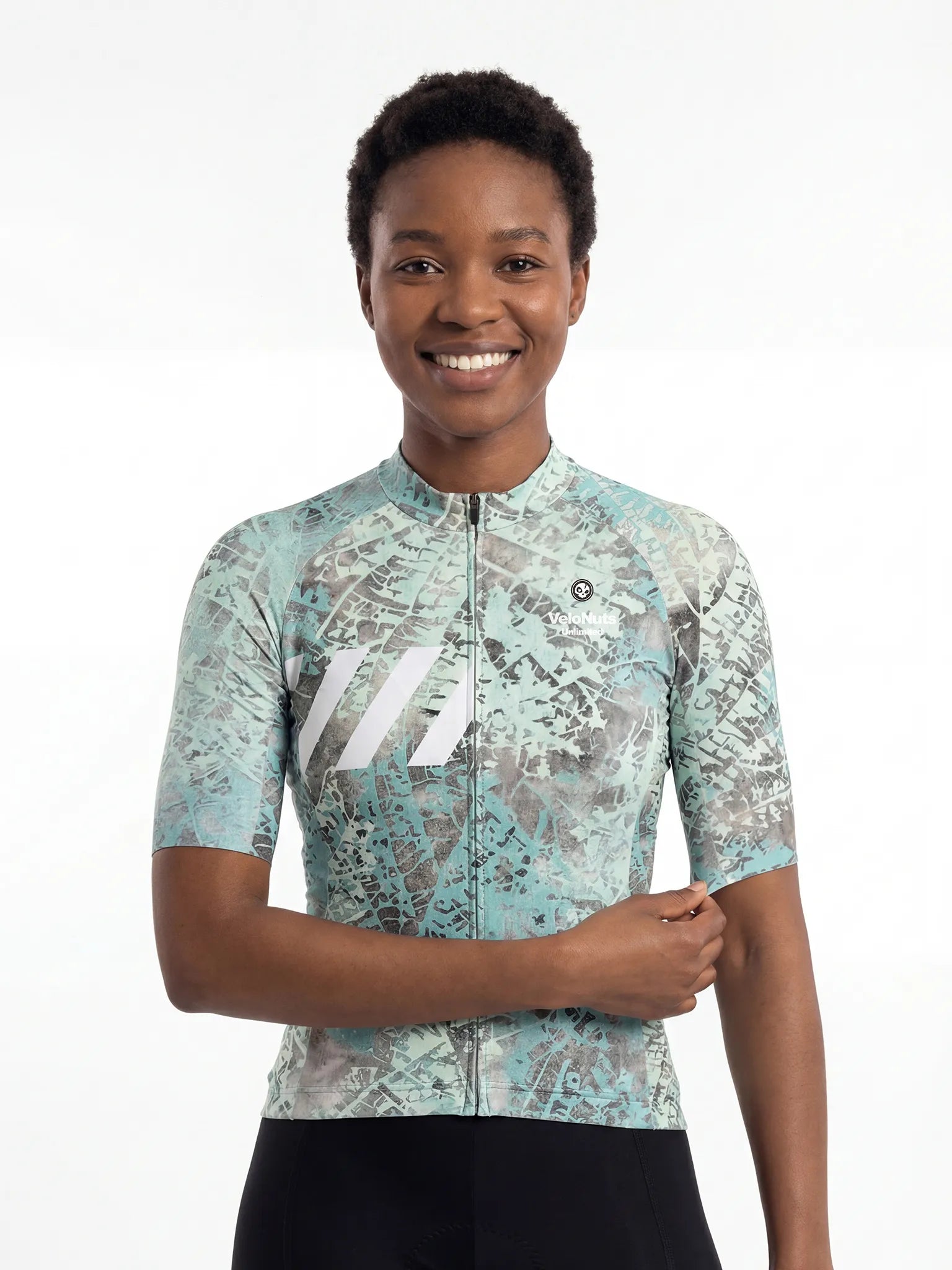 Women's Cycling Jersey Urban Camo#Type_Frost Scratch Camo
