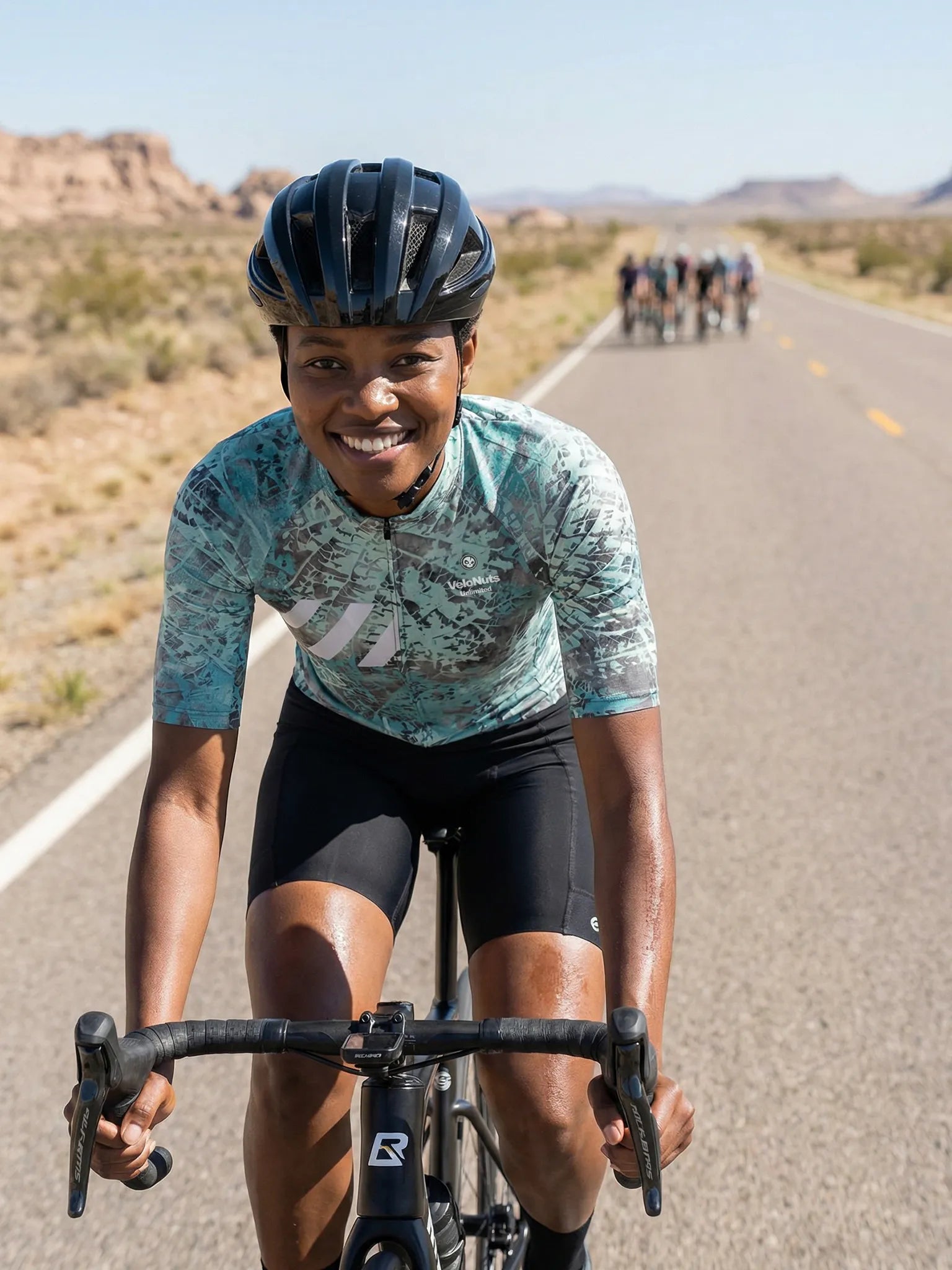 Women's Cycling Jersey Urban Camo#Type_Frost Scratch Camo