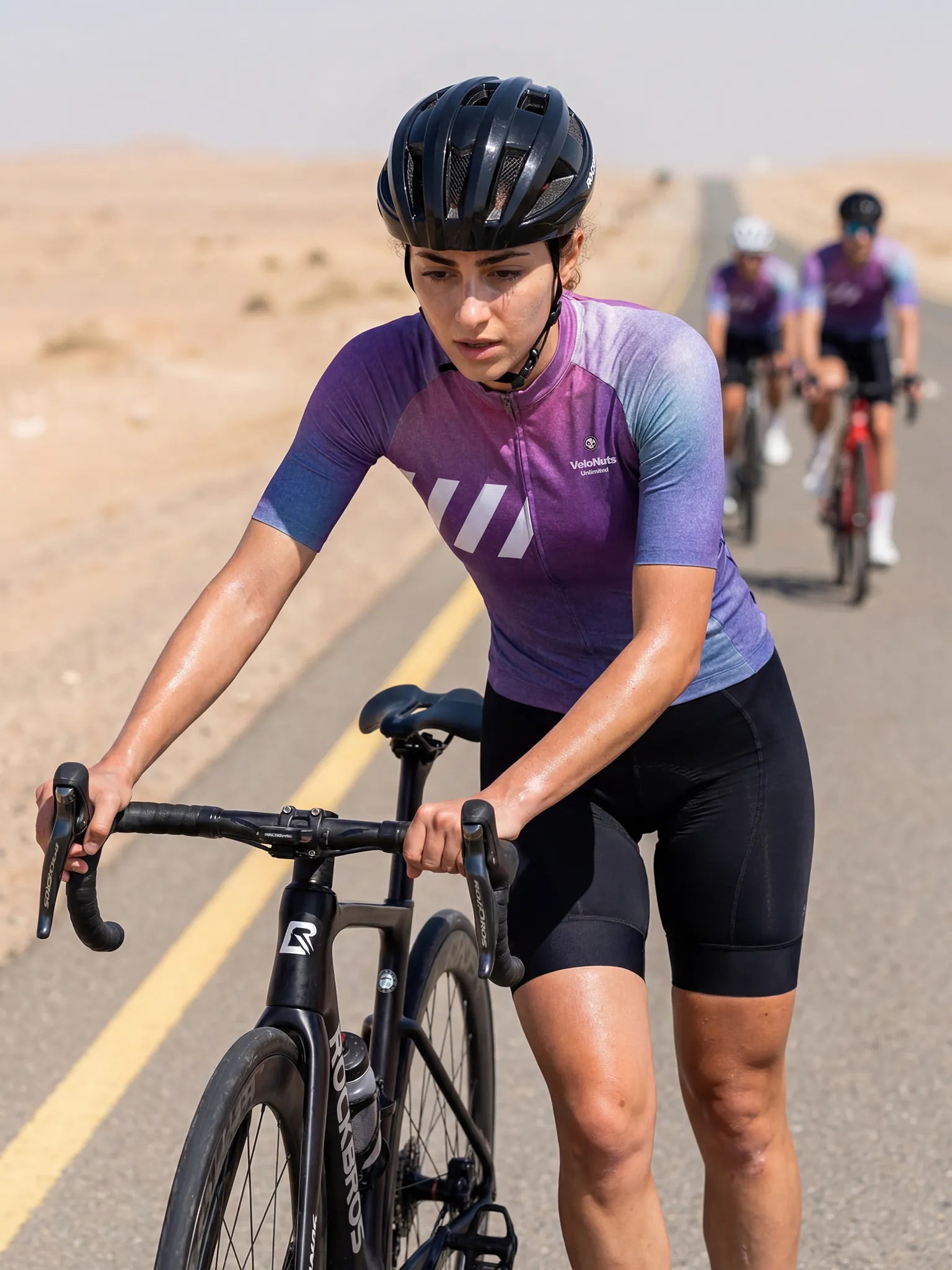 Women's Cycling Jersey Aura Fade#Type_Lavender Mist