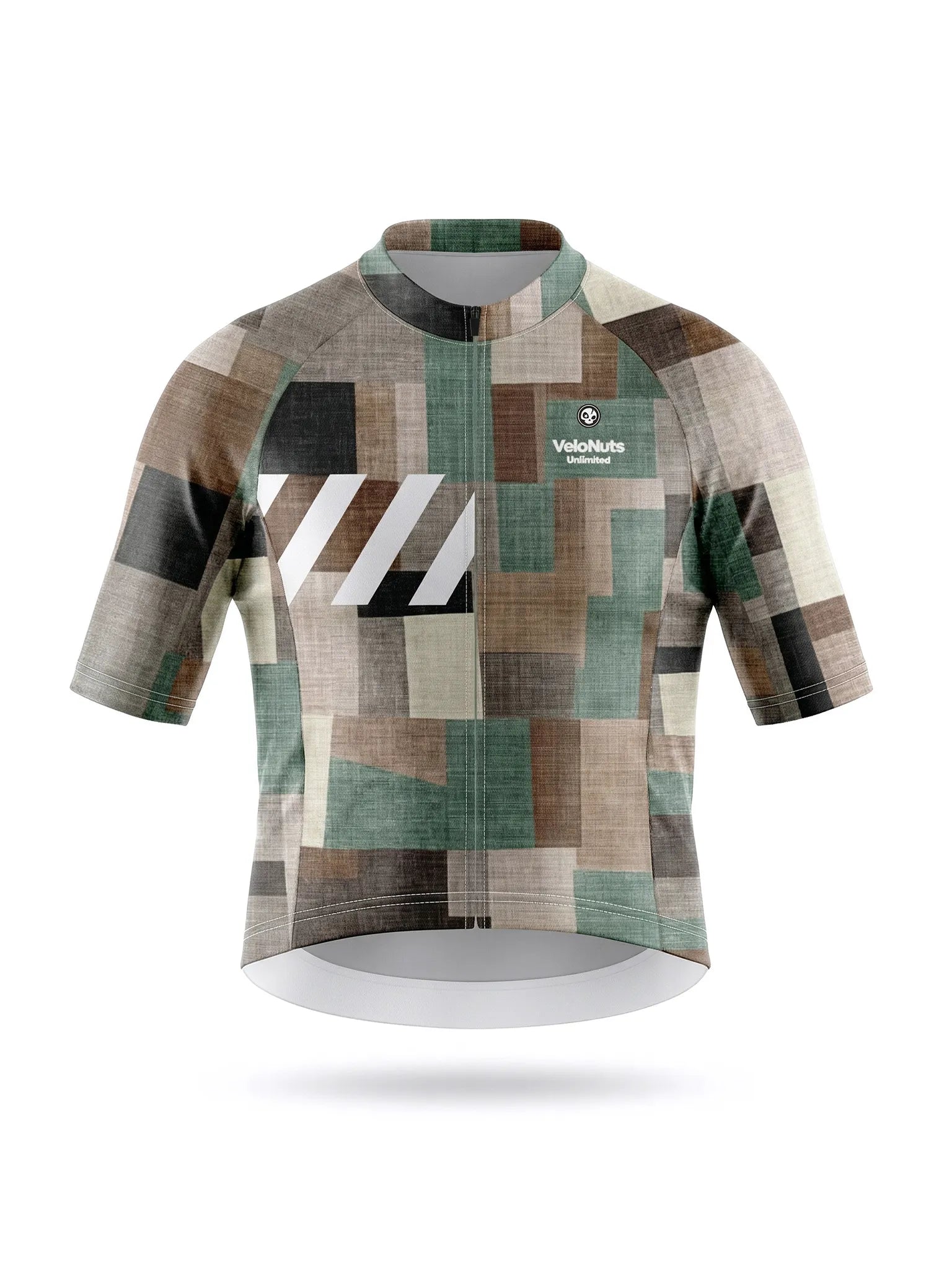 Women's Cycling Jersey Terrain Blocks#Type_Linen Patchwork