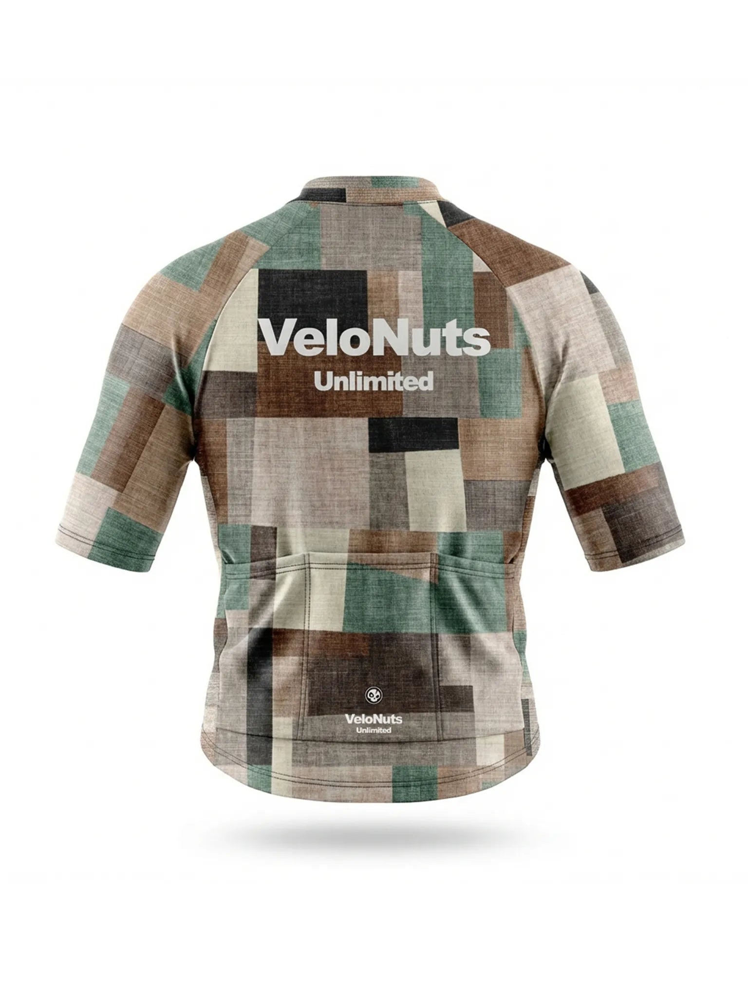 Women's Cycling Jersey Terrain Blocks#Type_Linen Patchwork