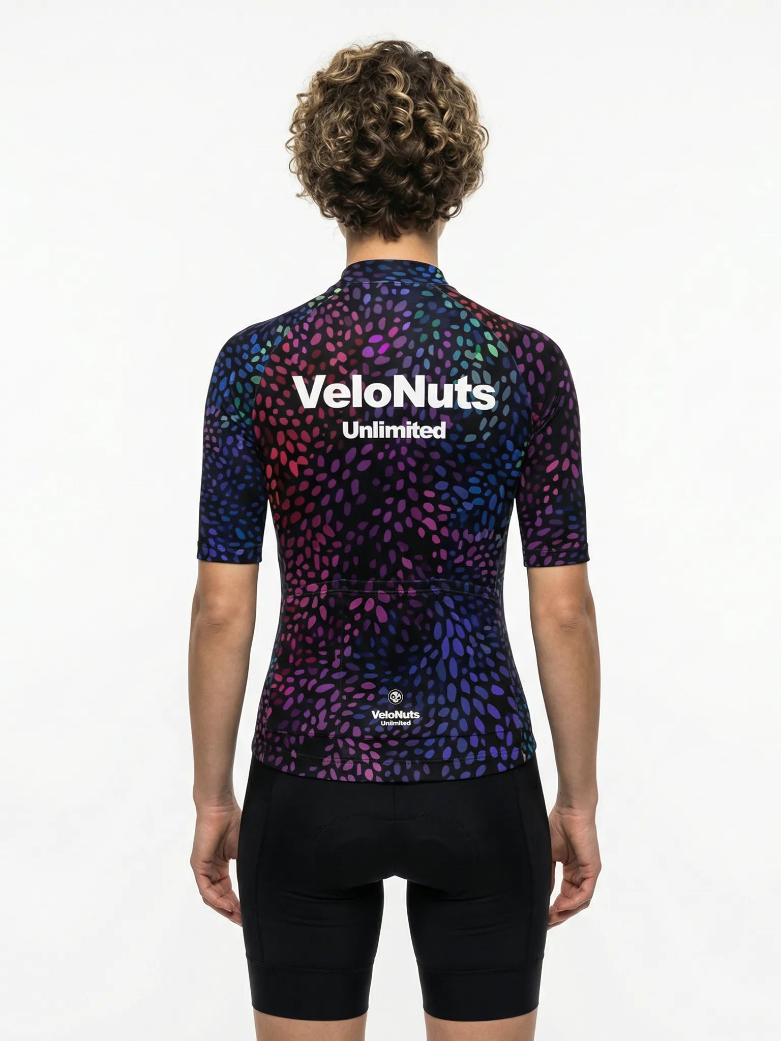 Women's Cycling Jersey Biolume Garden#Type_Neon Seed Burst