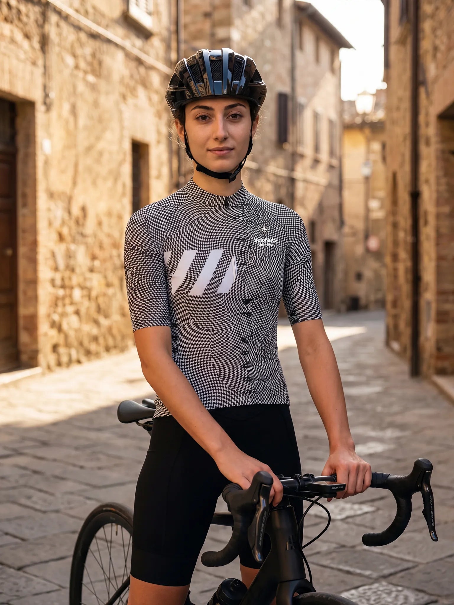 Women's Cycling Jersey Wild Garden#Type_Optical Warp Check