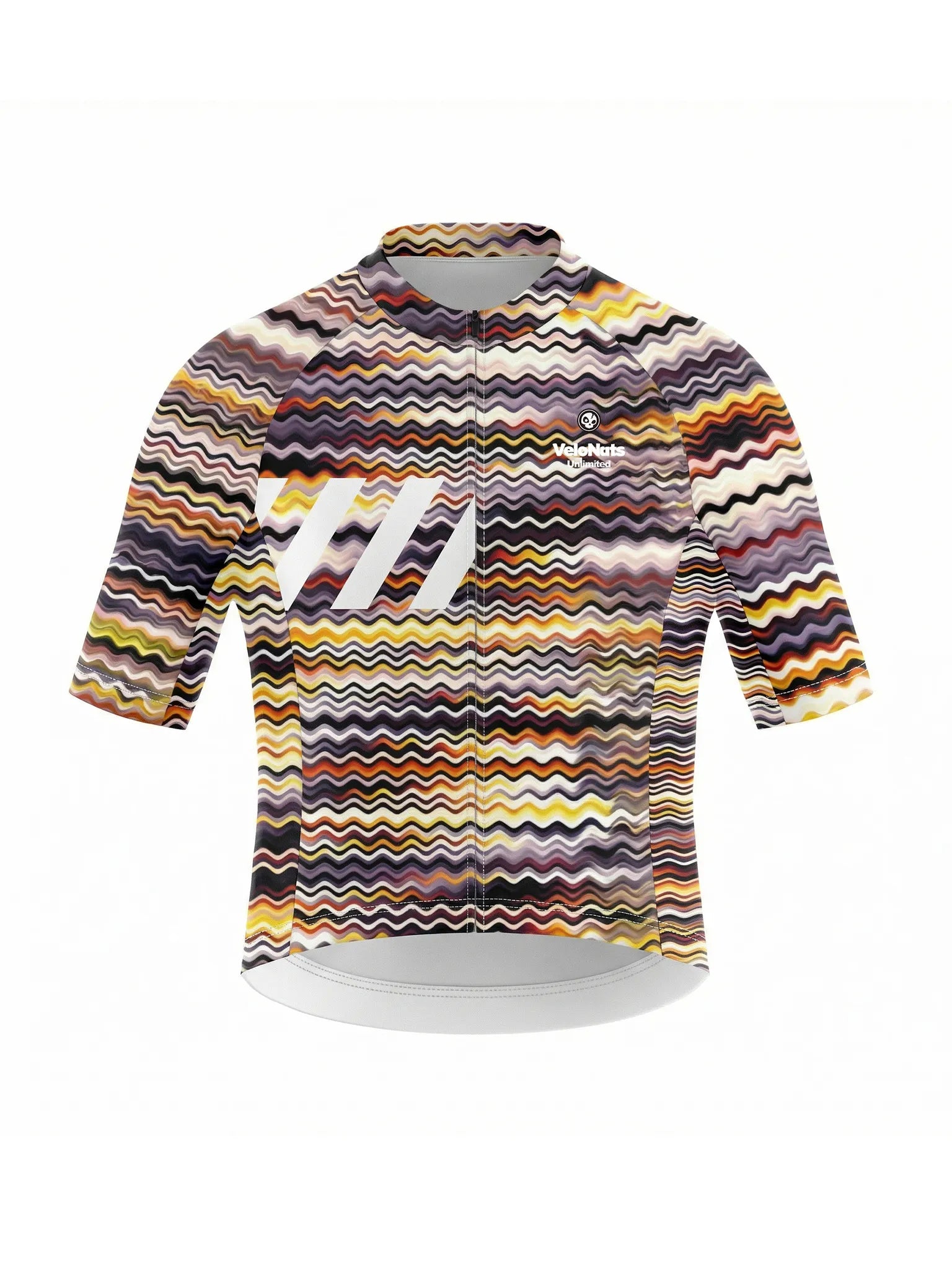 Women's Cycling Jersey Retro Signal#Type_Psychedelic Wave