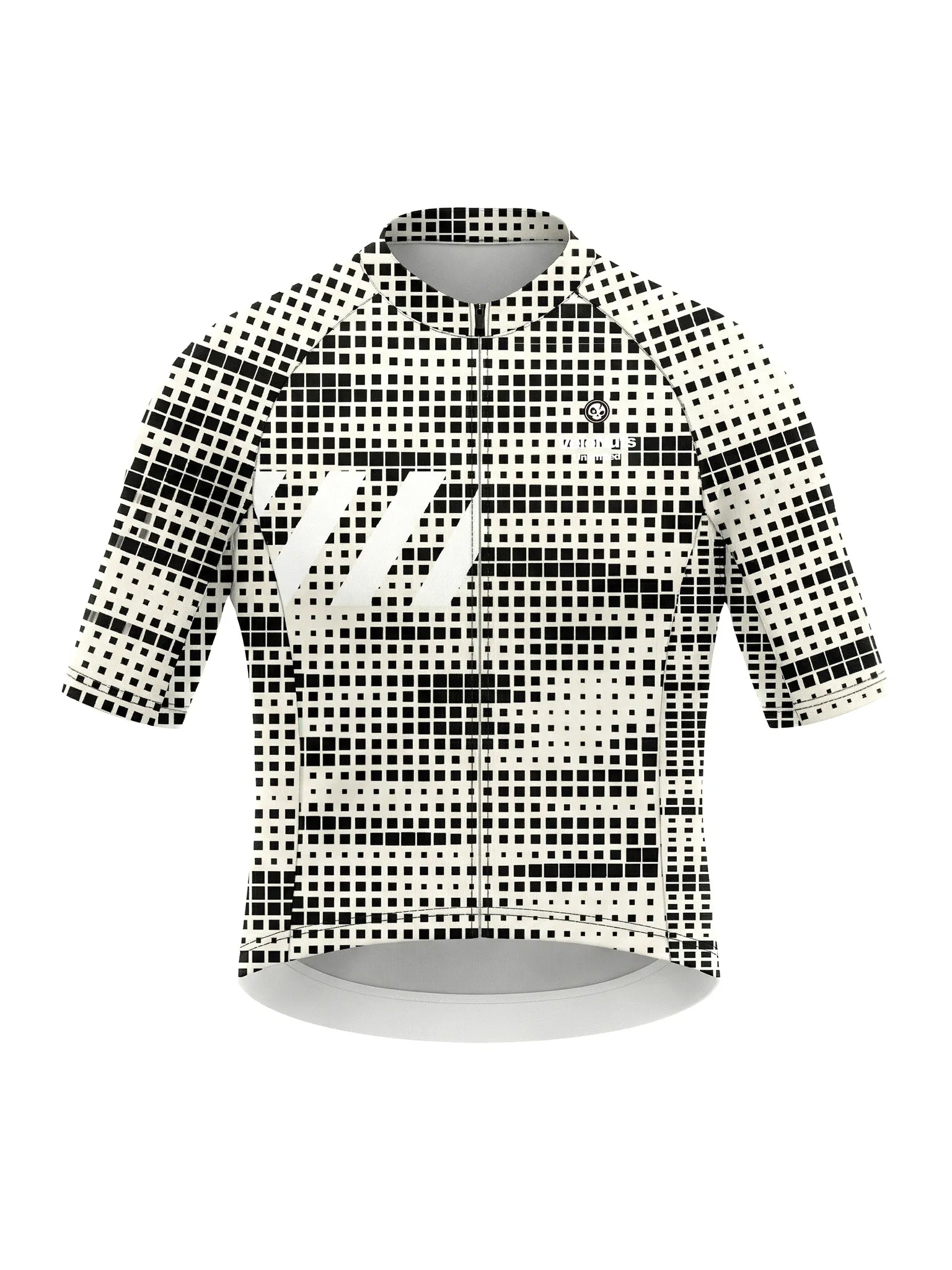 Men's Cycling Jersey Pixel Riot#Type_Mono Pixel Grid