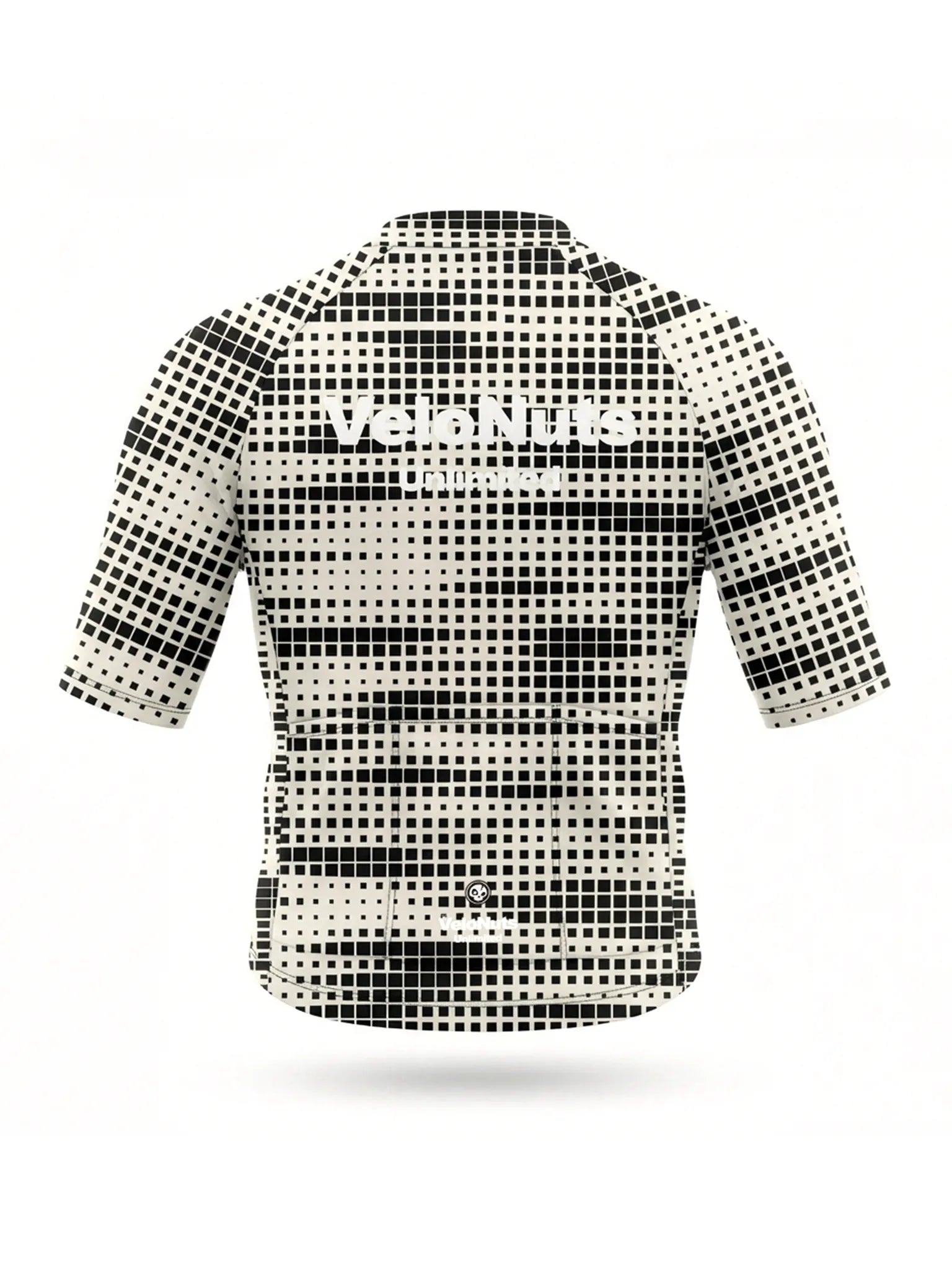 Men's Cycling Jersey Pixel Riot#Type_Mono Pixel Grid