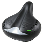 Adjustable Air Cushion Bike Saddle Wide Comfort Shock Absorbing Seat