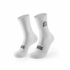 Calcetines de ciclismo aerodinámicos con puntera y talón resistentes al desgaste y que absorben la humedad