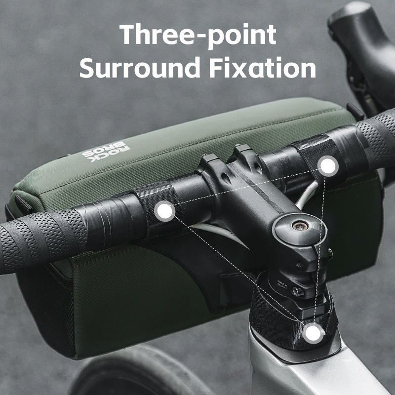 Bicycle Handlebar Bag Hexagonal : 2.2L Front Storage | ROCKBROS