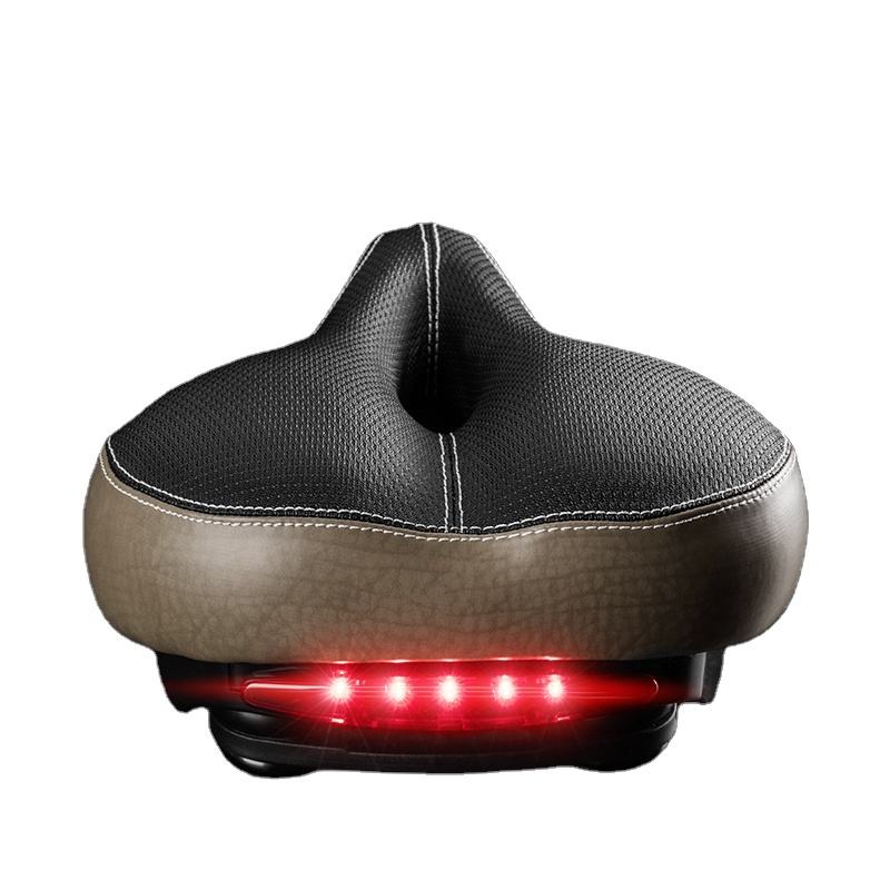Bike Bicycle Saddle with Tail Light