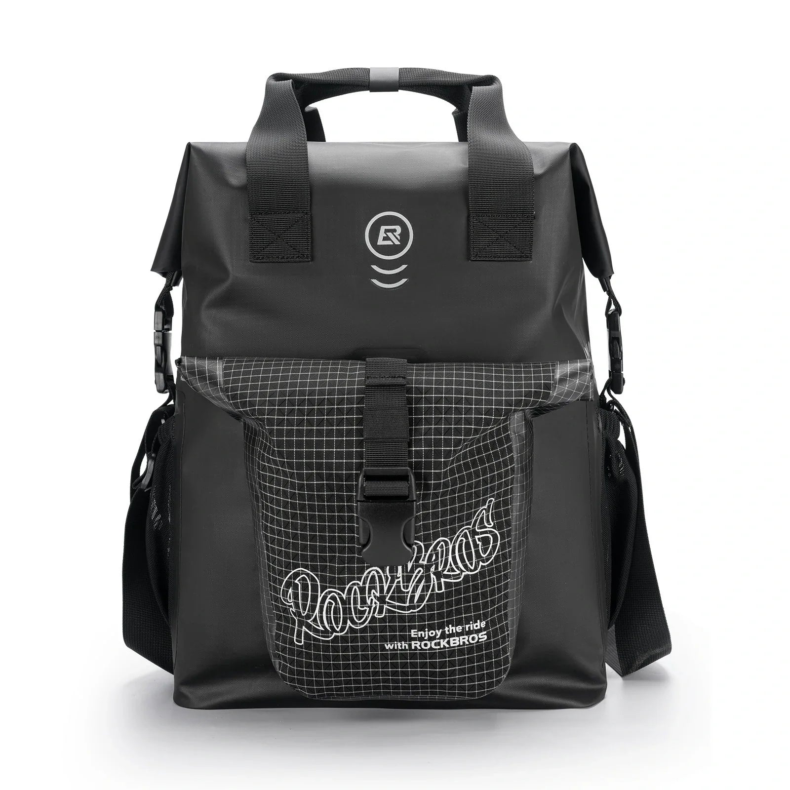 ROCKBROS bike handlebar bag for folding bike 18l
