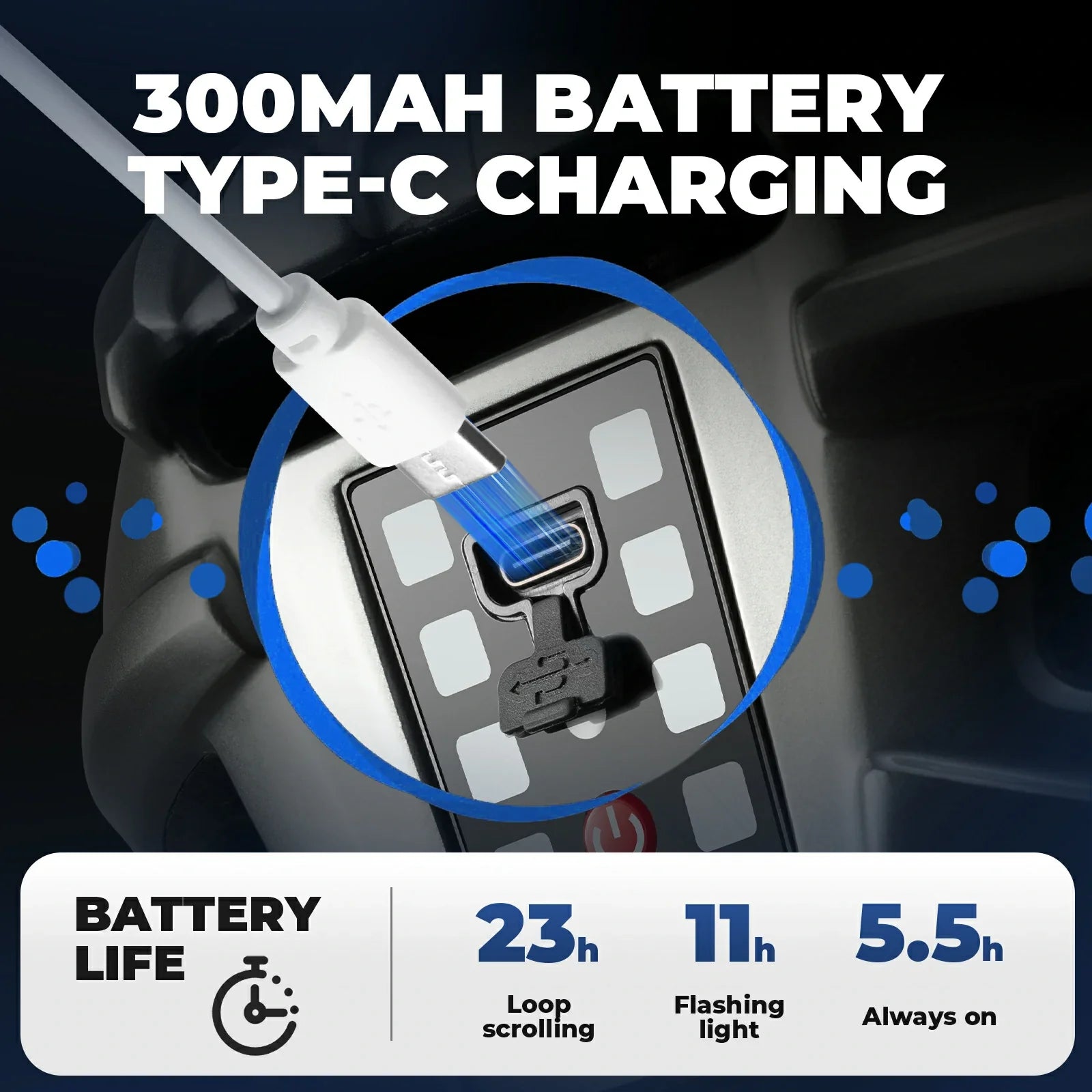 Helmet for cycling with photochromic visor and USB light