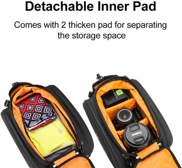 waterproof bicycle rack bags