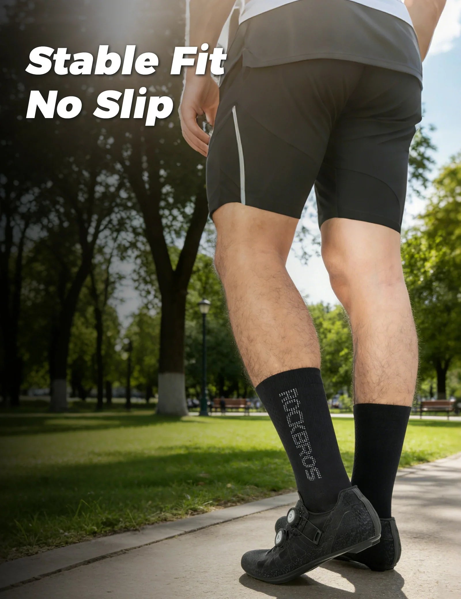 ROCKBROS cycling socks for men women breathable sweat-wicking 