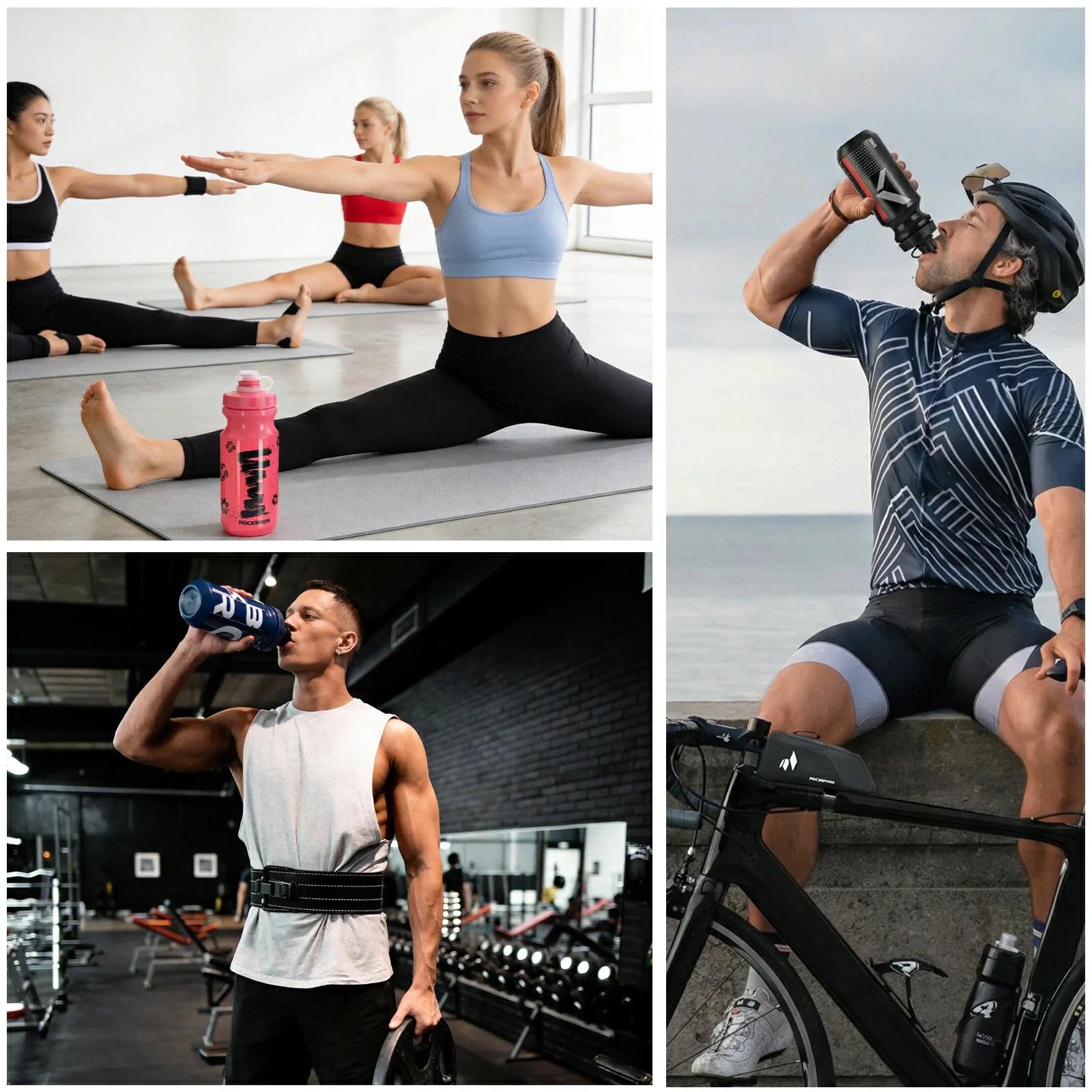 600ml cycling water bottle for bike bottle cage