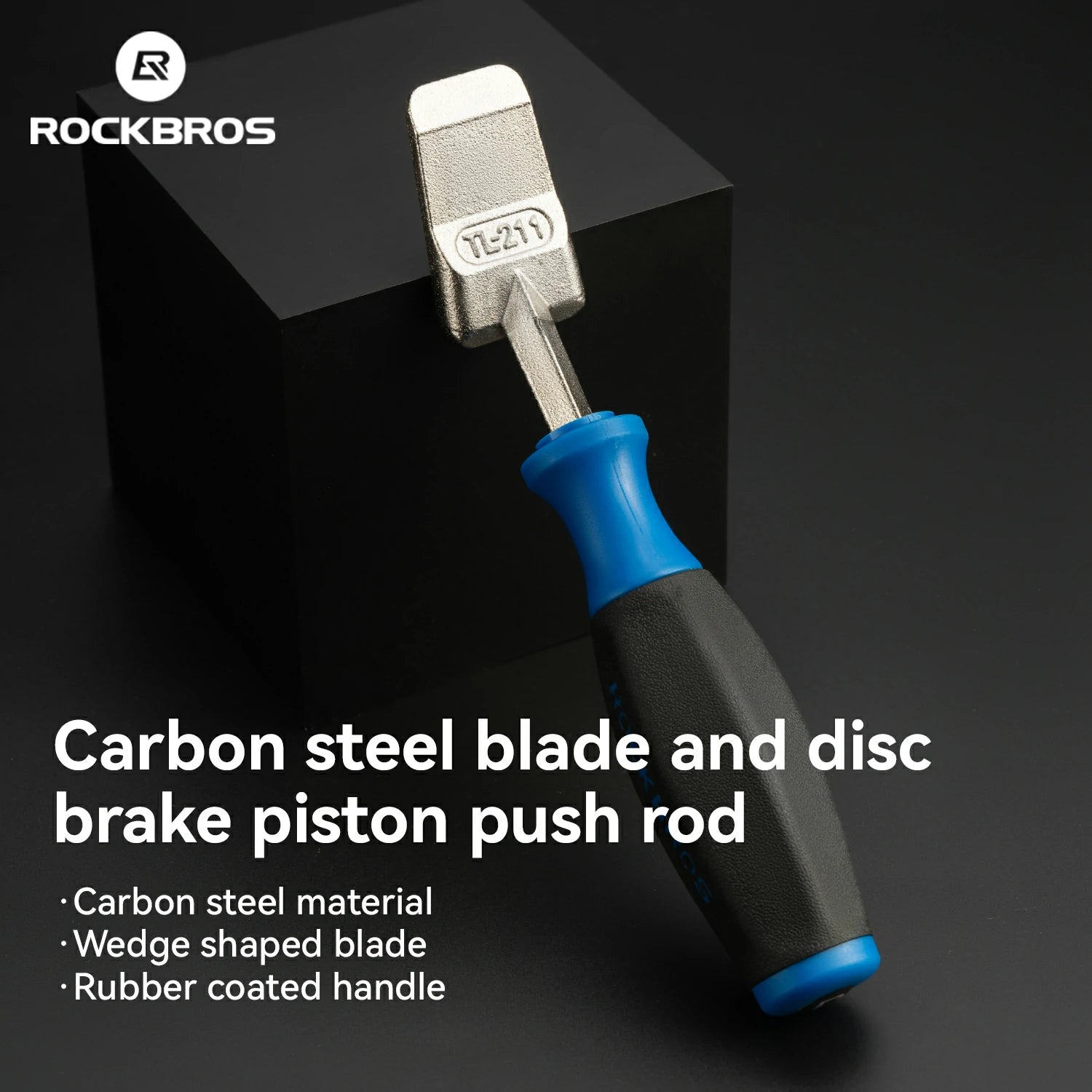 Bicycle disc brake pad replacement piston spreader tool