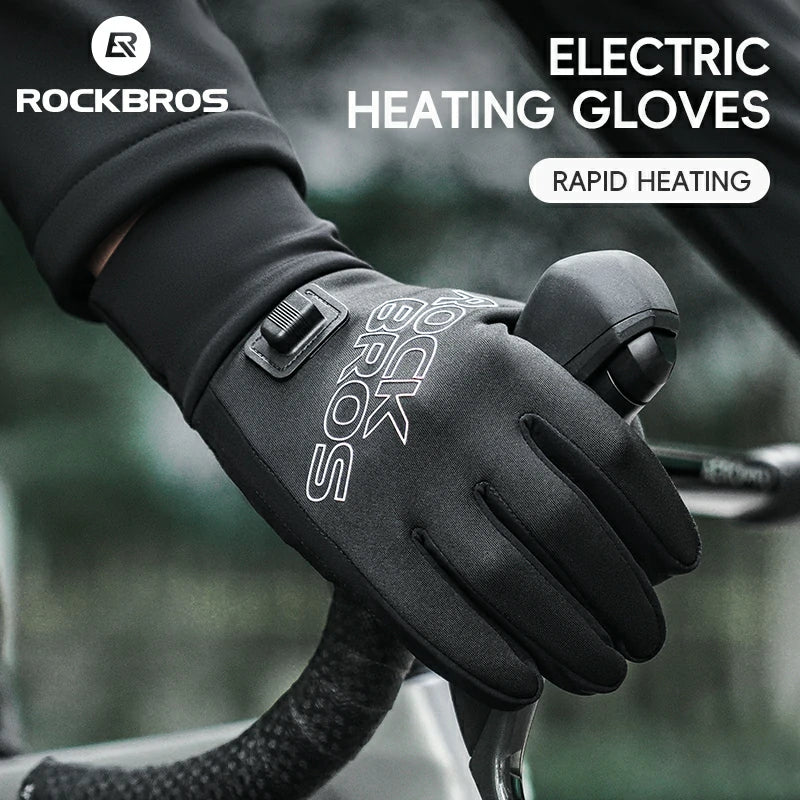Winter Heated Gloves USB Rechargeable