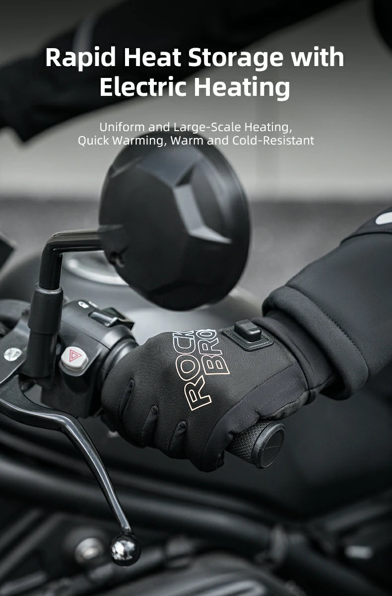 Winter Heated Gloves USB Rechargeable