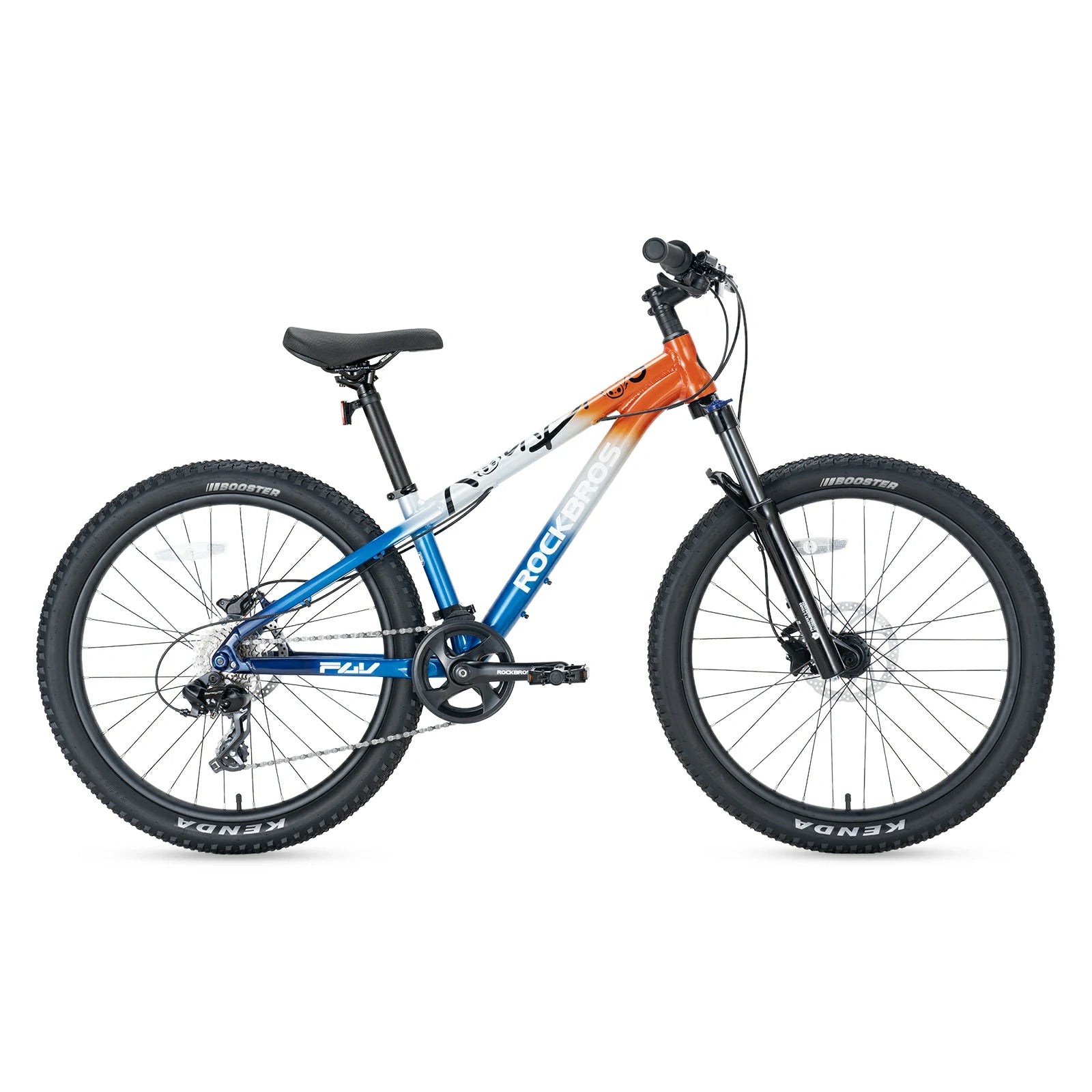 fly-24-inch-mountain-kid-bike-front-view #color_blue