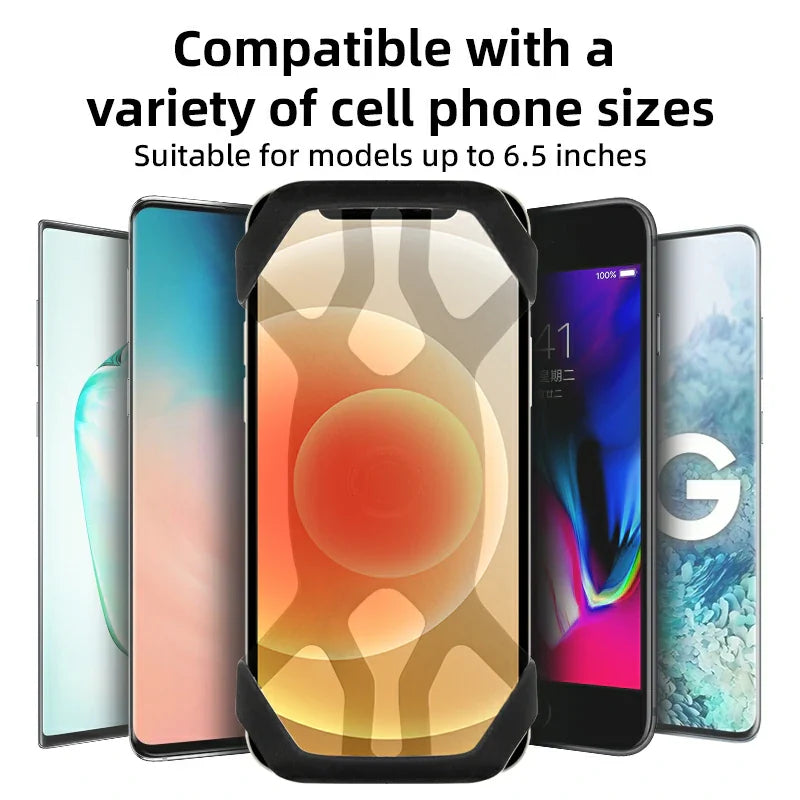 Phone case compatible with various phone models displayed on a white background