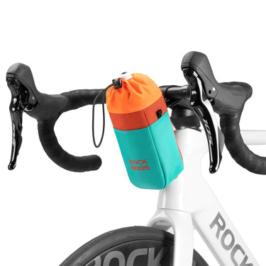 ROCKBROS Bike Cup Holder - Water Bottle Holder Bag with Pocket