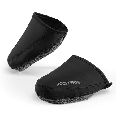 ROCKBROS Thermal Windproof Toe Covers for Cycling Shoes