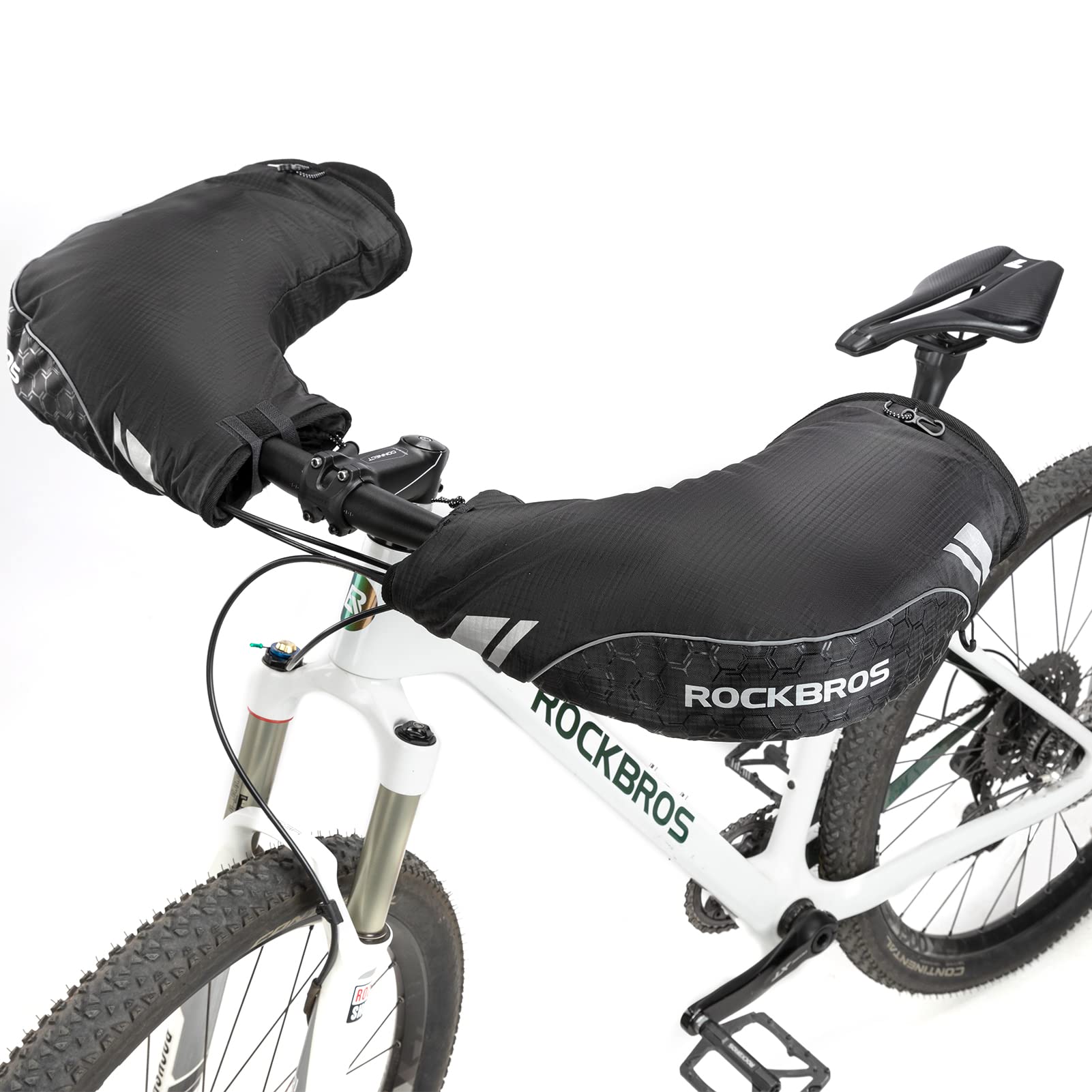 ROCKBROS Thinsulate Windproof Thermal Mountain Bike Handlebar Mittens - ROCKBROS