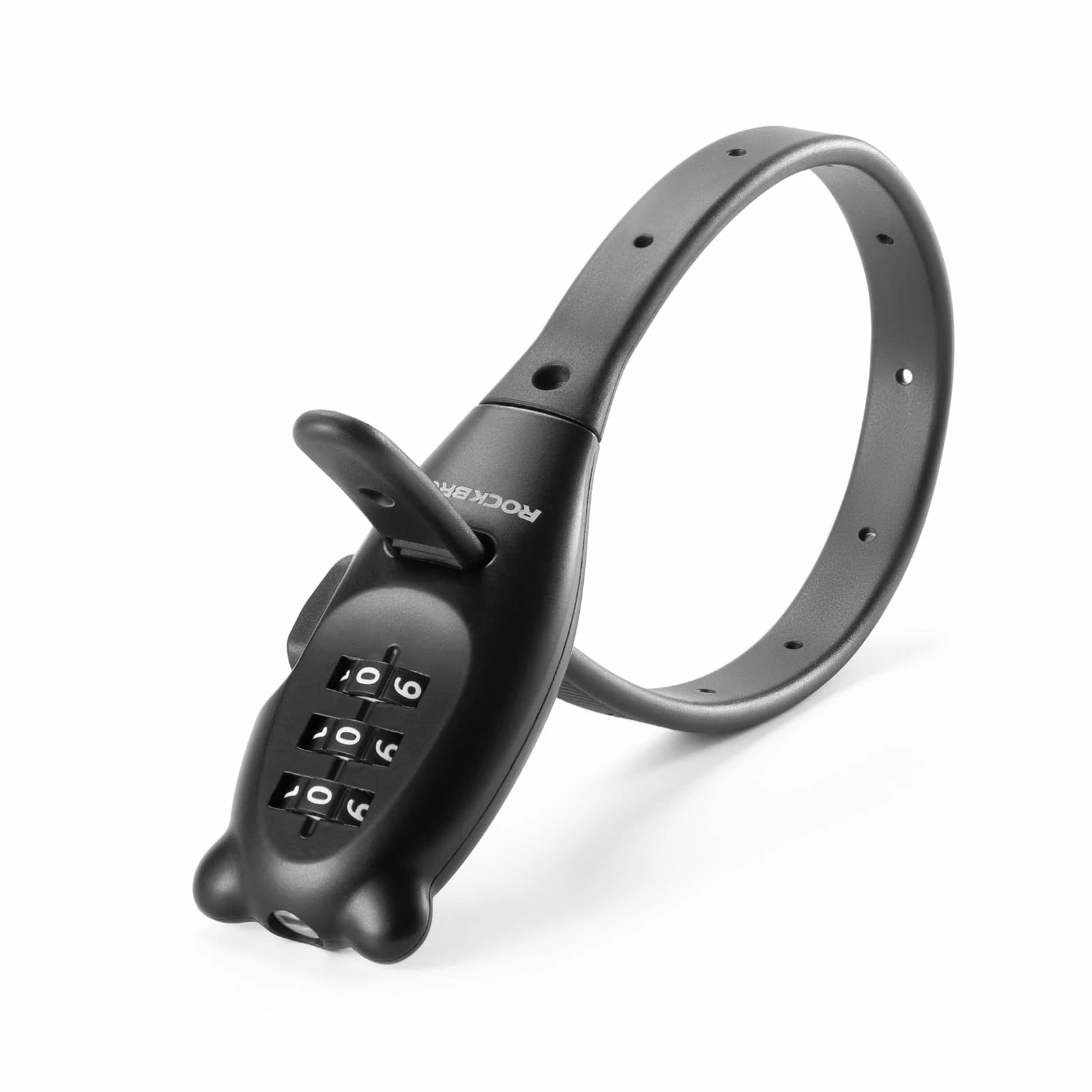 Combination Helmet Lock – Retractable Cable & Adjustable Zip-Tie Options