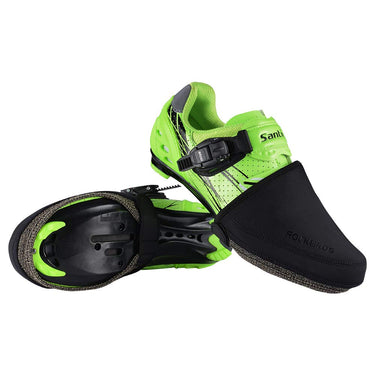 ROCKBROS Cycling Shoe Toe Covers Winter Toe Warmers Cycling Overshoes Protectors Kevlar - ROCKBROS