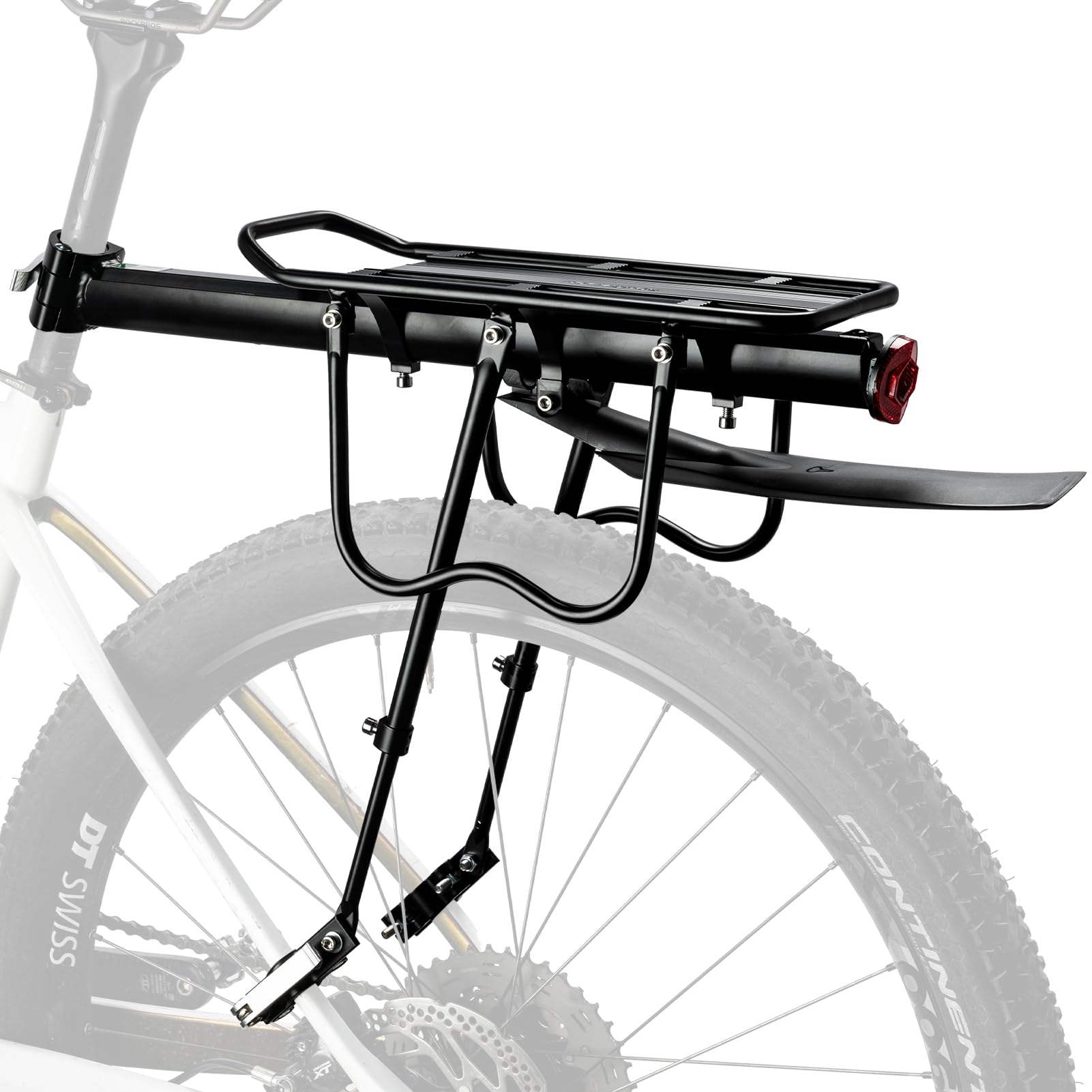 ROCKBROS Bike Cargo Rack Quick Release 110-165 lbs Capacity Universal Fit