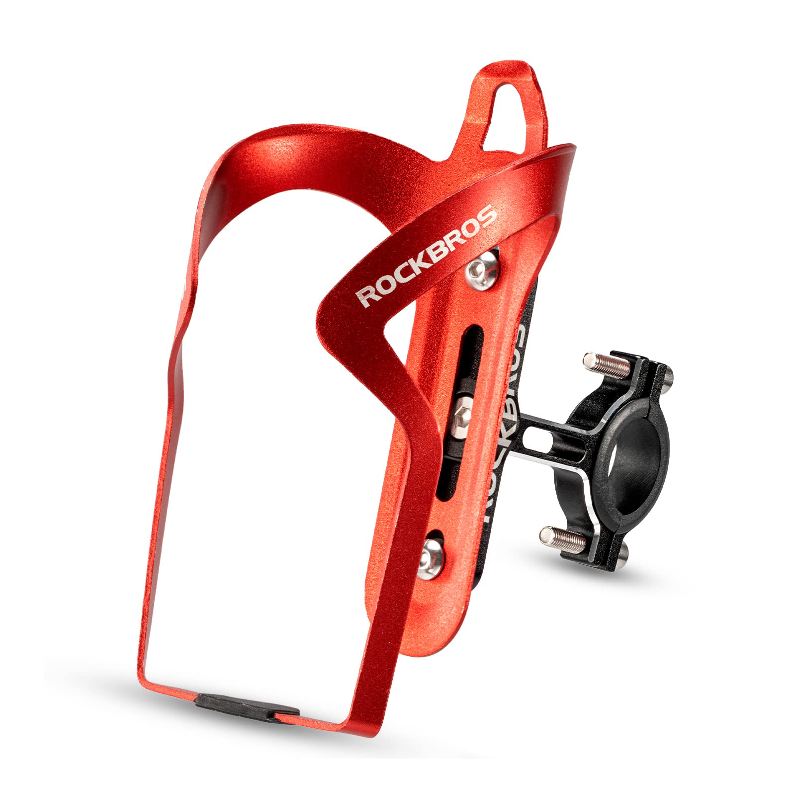 ROCKBROS 2-in-1 Bike Cup Holder Adjustable Bottle Cage for Handlebars & Seat Post - ROCKBROS