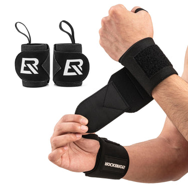 ROCKBROS 22” Wrist Wraps with Thumb Loop Premium Quality for Weightlifting